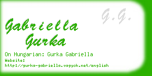 gabriella gurka business card